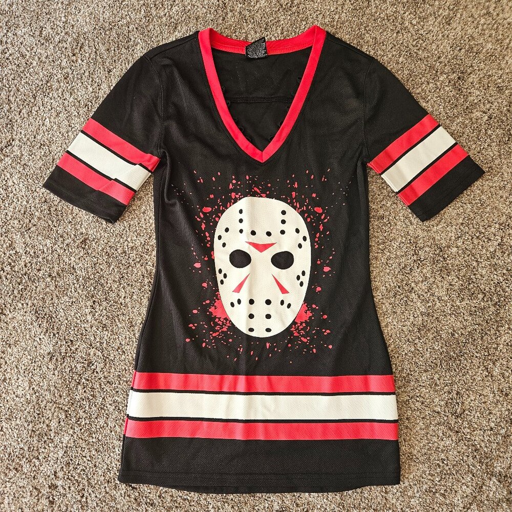 Friday the 13th Jason Voorhees Jersey Dress